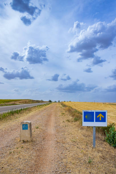 istock way to Santiago de Compostela, Spain 1462195222