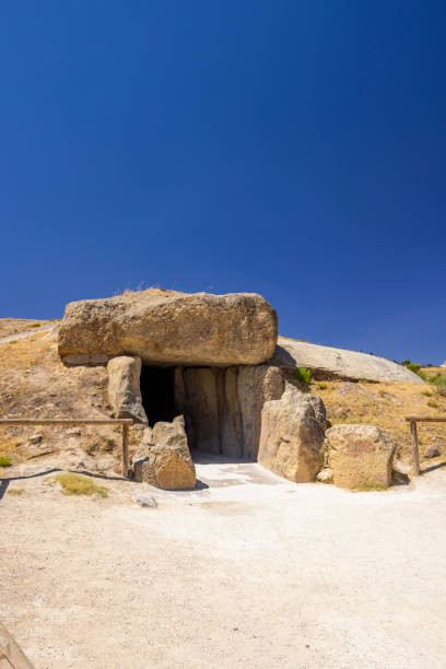 istock Dolmen de Menga from the 3rd millennium BCE, UNESCO site, Antequera, Spain 1462199674
