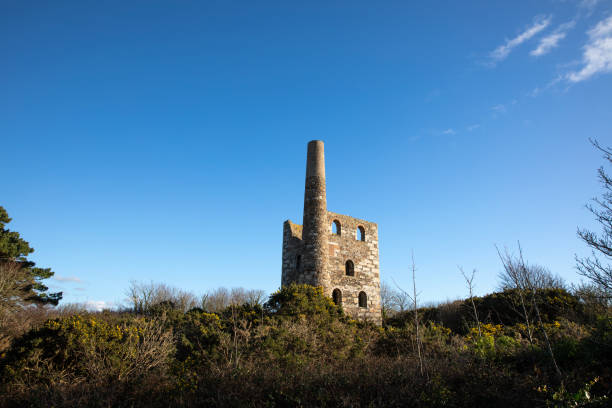 istock The buildings at the site of Wheal Peevor - a tin mine in Redruth, Cornwall UK. 1462200013
