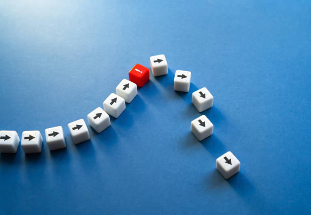 istock A mistake leads to the collapse of progress. 1462207117