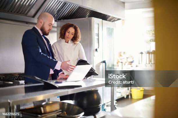 New Business Startup For Chef Stock Photo - Download Image Now - Chef, Caterer, Commercial Kitchen