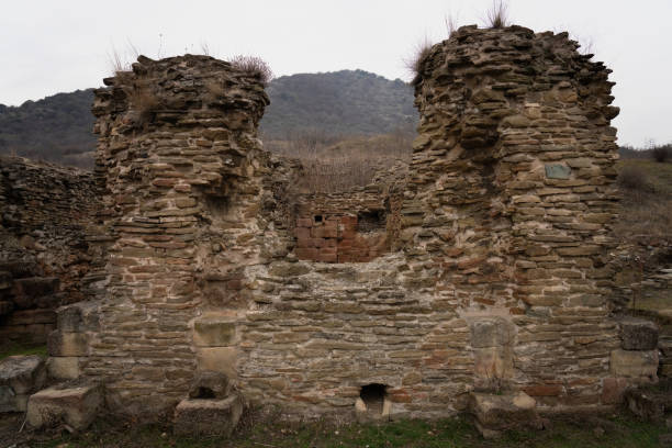 Ruined castel of Armazi. Mtskheta, Georgia