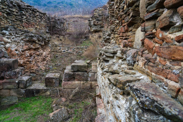 Ruined castel of Armazi. Mtskheta, Georgia