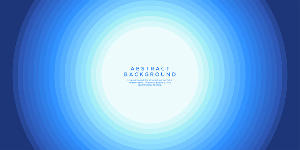 Radial blue abstract background. Variant blue lines abstract background vector.