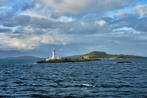 Isle of Mull, Sound of Mull, Scotland, Lismore Lighthouse, Craignure-Oban Ferry