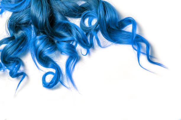 istock long blue curly hair on isolated white background 1462268795