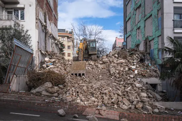 Photo of More secure and modern buildings are being built instead of buildings that are found to be earthquake resistant. istanbul, turkey.