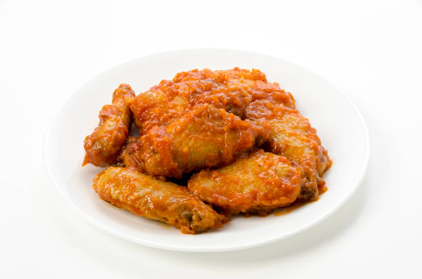 istock Tomato ketchup stewed chicken wings 1462295429