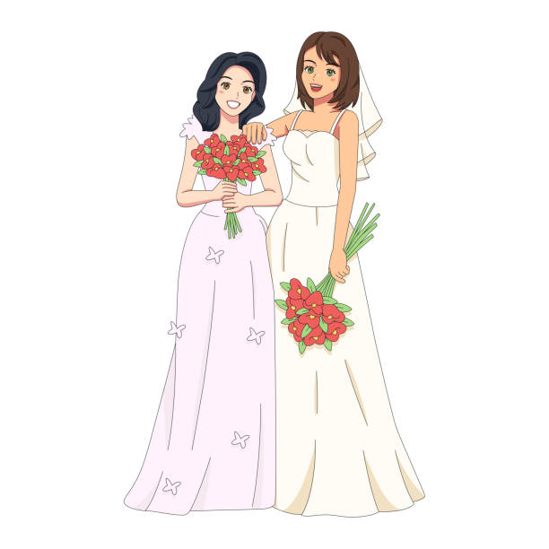 Lesbian Wedding Cake Illustrations, Royalty-Free Vector Graphics & Clip Art  - iStock