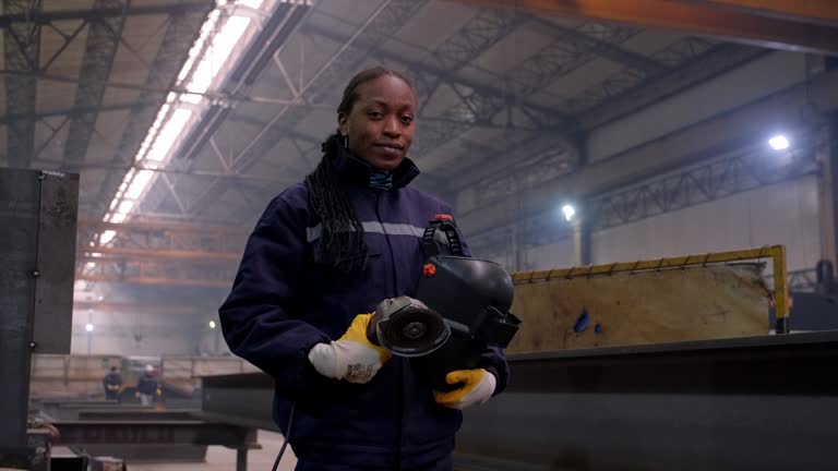 Young  Woman Welder