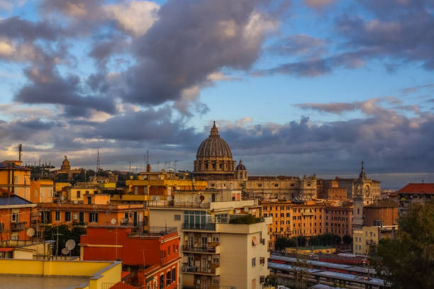 istock Moody skies over Rome 1462308377