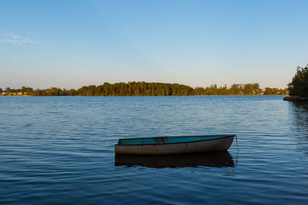 istock Boat in the lake 1462309782