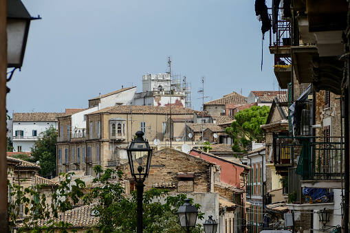 Panorama of the city of Lanciano in Abruzzo