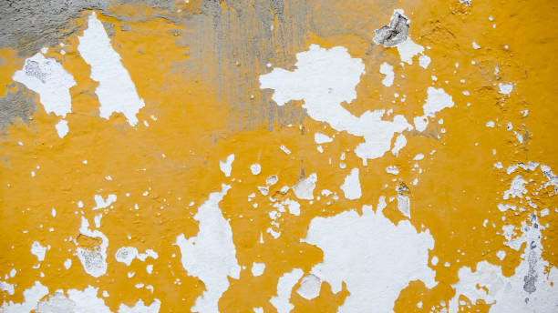 istock abstract of old paint peeling wall, wall background 1462338952