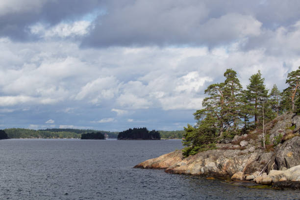 istock Scenic view of the archipelago during the summer 1462388016