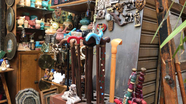 istock Uniquely Egyptian things to buy, Khan El-Khalili, Egypt 1462422620