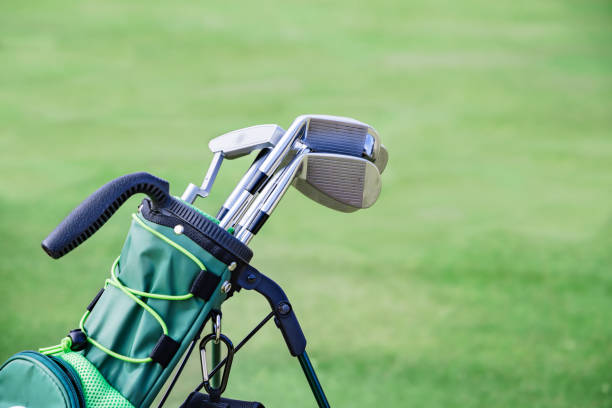 istock Many golf clubs made of iron 1462424326