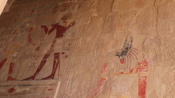 istock Relief from the mortuary temple of Hatshepsut 1462430585