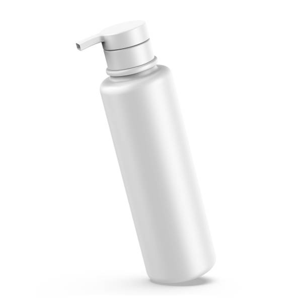 istock White plastic bottle with pump mockup for branding. 3d render illustration 1462431450