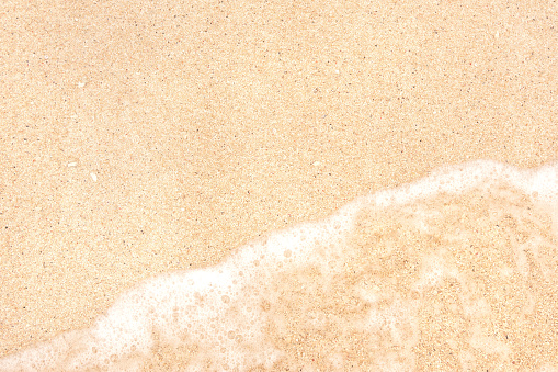 Detailed shot of flat sand texture background