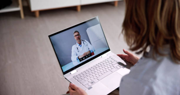 istock Online Video Conference With Medical Doctor 1462447079
