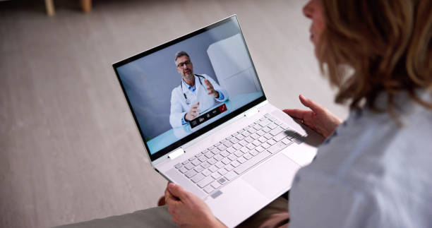 istock Online Video Conference With Medical Doctor 1462447094