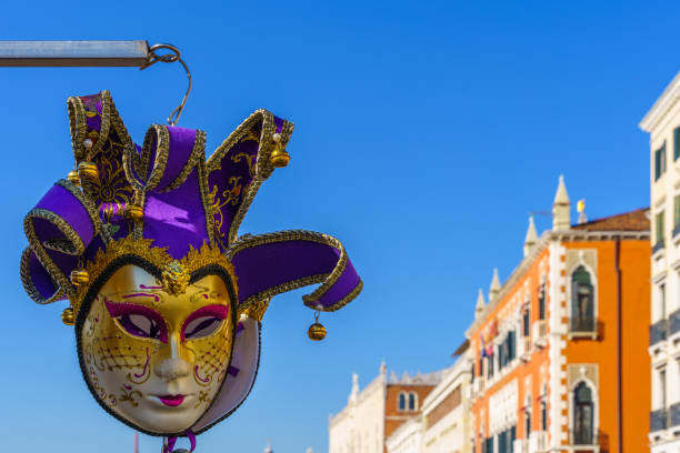 istock Traditional carnival mask, in Venice 1462489377