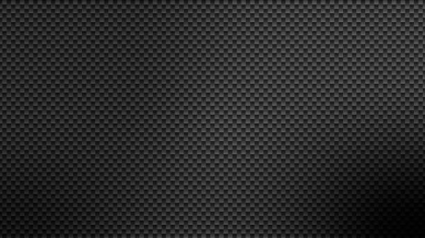kohlefaser-vektor-textur. - carbon fiber black textured stock-grafiken, -clipart, -cartoons und -symbole