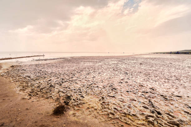 Vacation in Turkey view of salt Lake which located in Tuz Lake