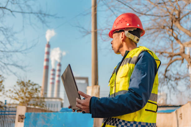 istock Engineers working in the power plant 1462513842
