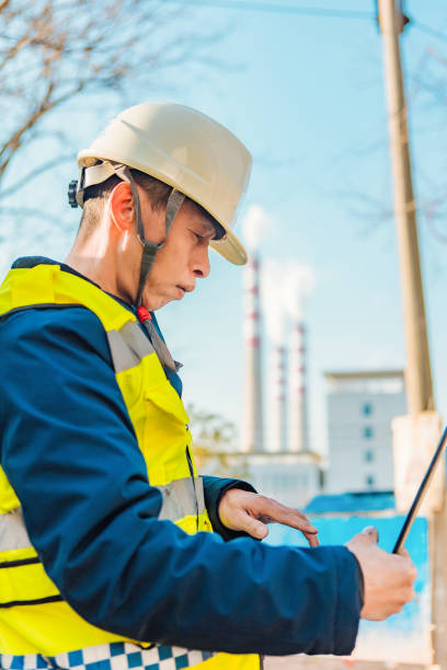 istock Engineers working in the power plant 1462516727