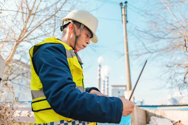 istock Engineers working in the power plant 1462516783