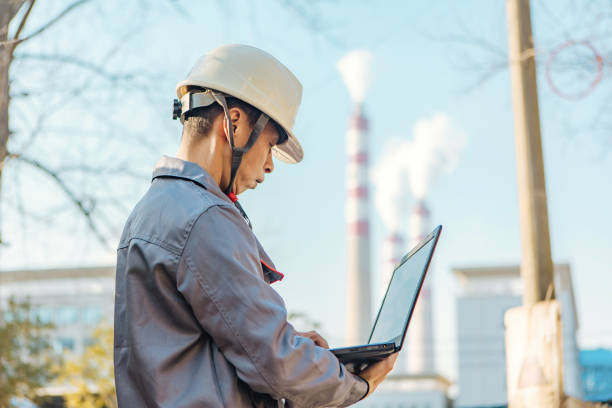 istock Engineers working in the power plant 1462518318