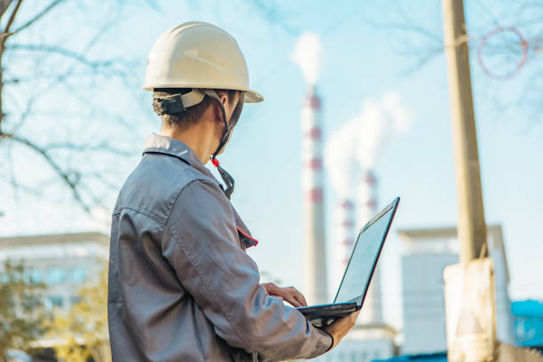istock Engineers working in the power plant 1462518850