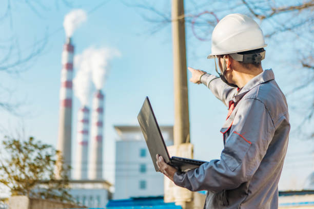 istock Engineers working in the power plant 1462519377