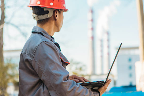 istock Engineers working in the power plant 1462521092