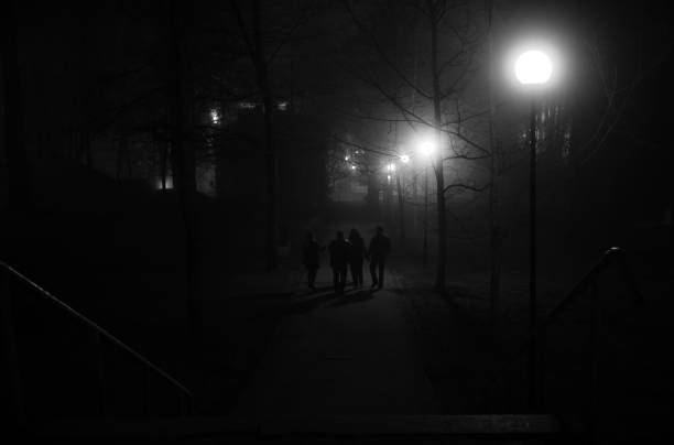 istock Silhouettes of four people 1462527901
