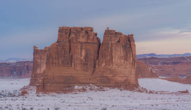 istock Arches National Park in Utah during winter 1462531784