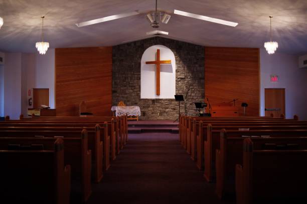 istock Interior of a church 1462531833