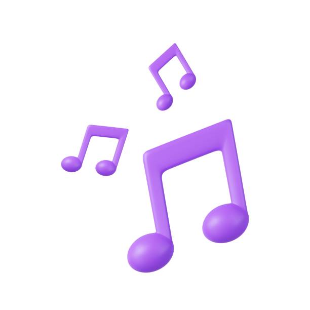 480+ Clip Art Of A 3d Music Note Stock Illustrations, Royalty-Free