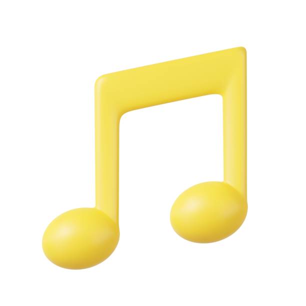 480+ Clip Art Of A 3d Music Note Stock Illustrations, Royalty-Free