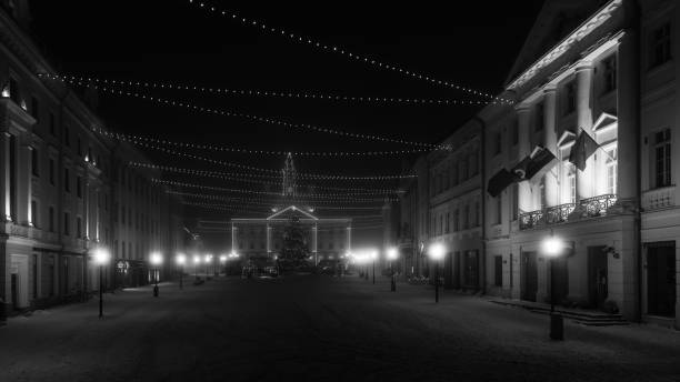 istock town hall square on a a foggy christmas night 1462534737