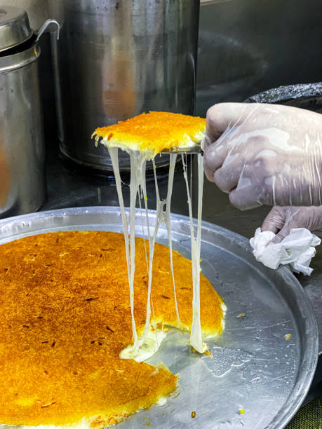 istock Preparation of Knafeh or Kanafeh 1462545383