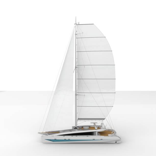 istock 3d rendering of a white sailboat isolated on a white background 1462549837