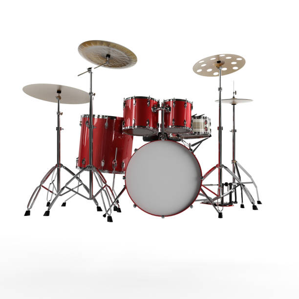 istock 3D rendering of musical drums isolated on a white background 1462551359