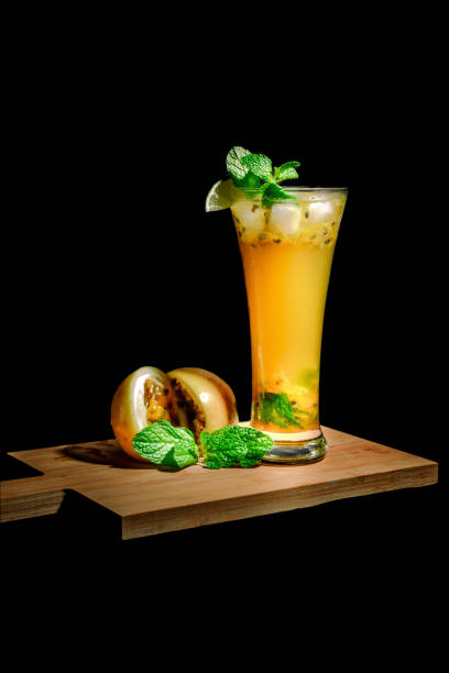 Fashion Fruit Juice closeup view