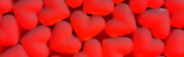 istock Banner on theme of love, passion, Valentine's day. Template for website header, blog, article, advertisement. 1462559334