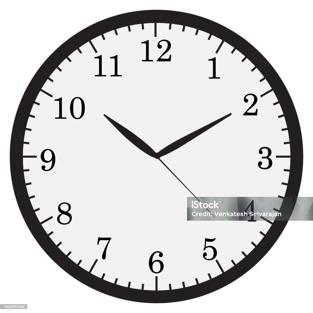 Relo Vector Ilustración de Vector De Reloj De Pared Aislado En Blanco y más ...