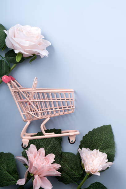 istock Valentine's Day and Mother's Day gift shopping design concept background. 1462616285