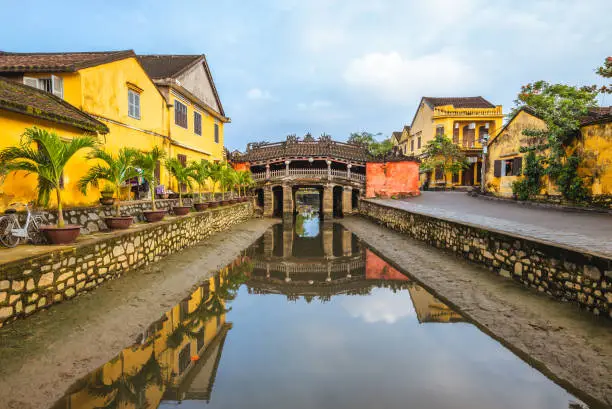 Japanese Covered Bridge, aka Lai Vien Kieu, in hoi an, vietnam